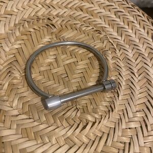 Screw Cuff Metal Bracelet